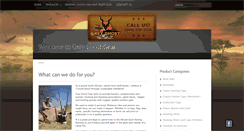 Desktop Screenshot of greyghostgear.co.za